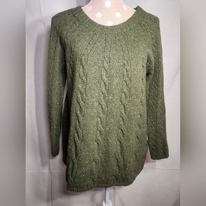 J. Jill cable knit sweater